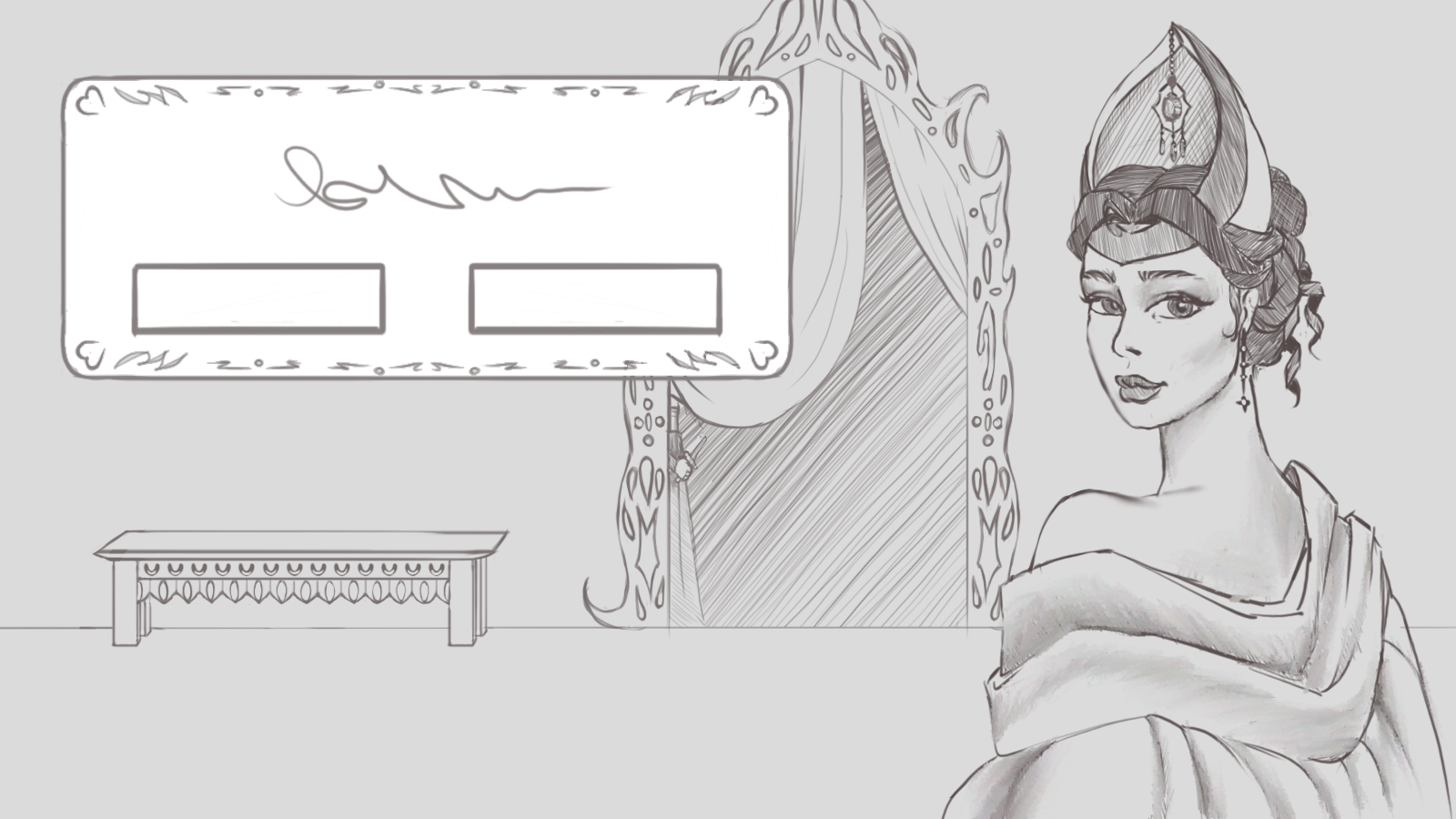 First sketches